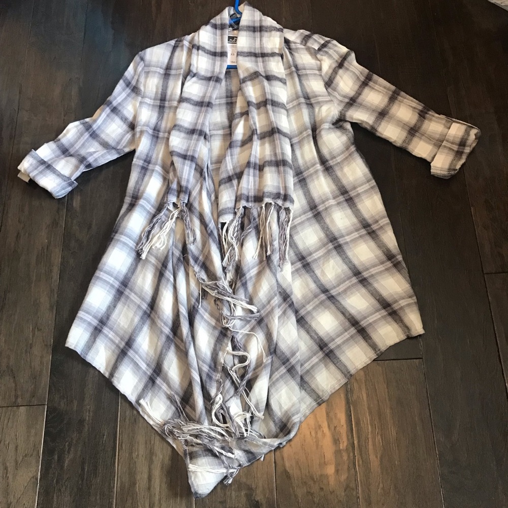 Flannel Cardigan